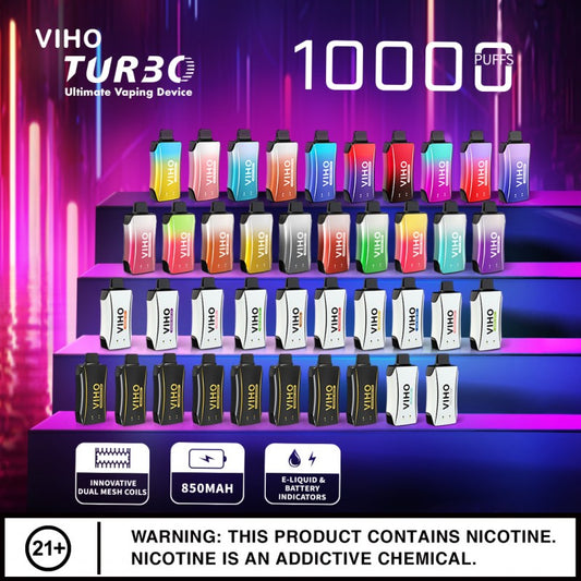 VIHO Turbo 10K Disposable 5%