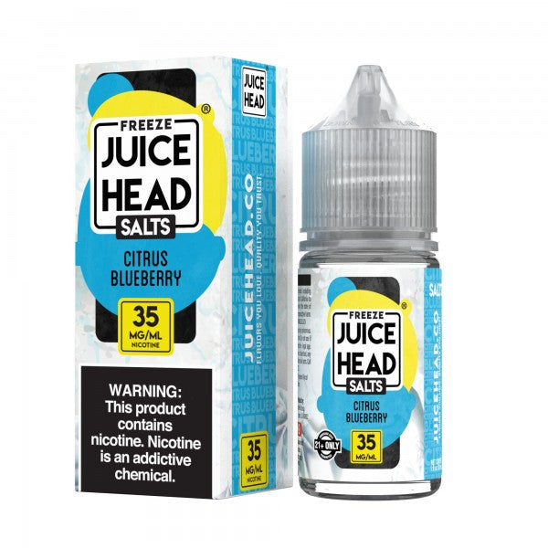 Juice Head Freeze Synthetic Salts - Citrus Blueberry Freeze 30mL