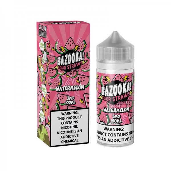 Bazooka - Watermelon Sour Straws 100mL