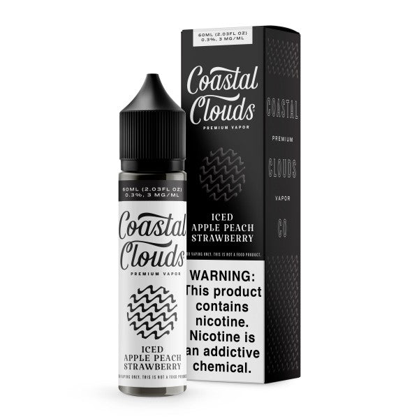 Coastal Clouds - Apple Peach Strawberry ICED 60mL