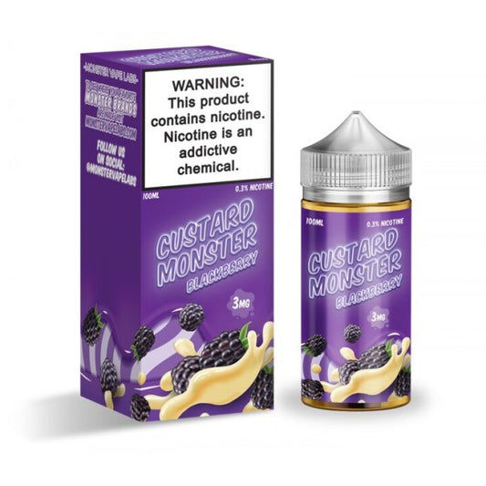 Custard MONSTER Synthetic - Blackberry 100mL