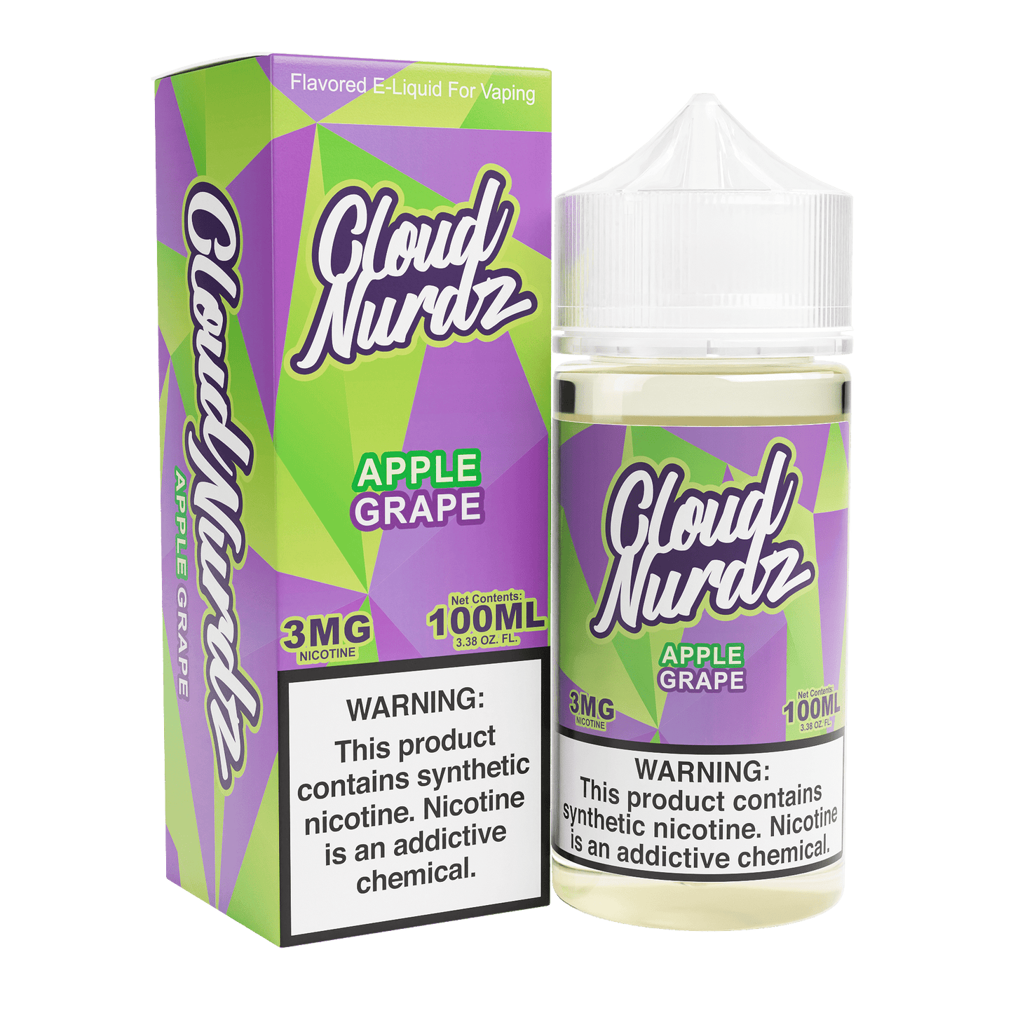 Cloud Nurdz Synthetic - Grape Apple 100mL