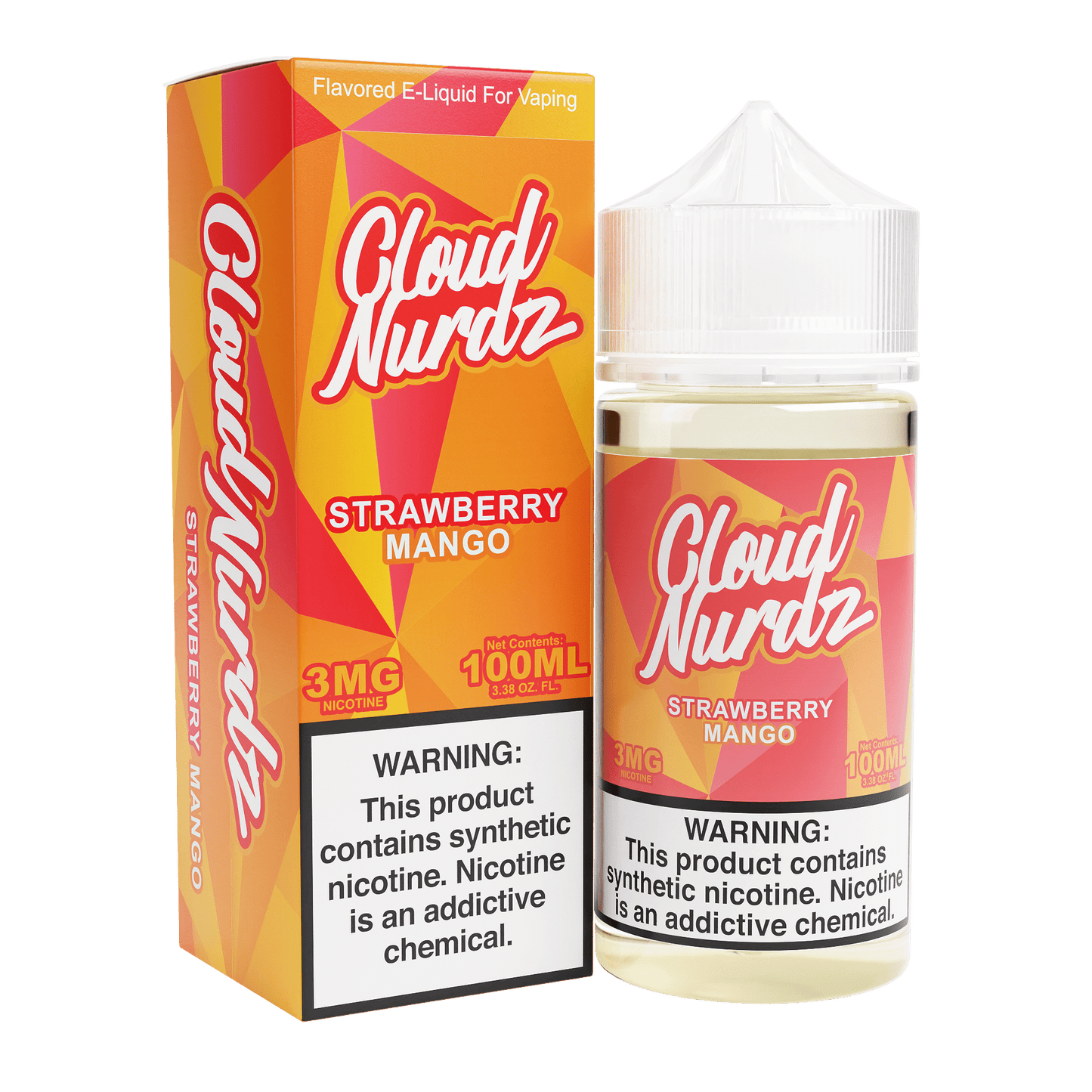 Cloud Nurdz Synthetic - Strawberry Mango 100mL