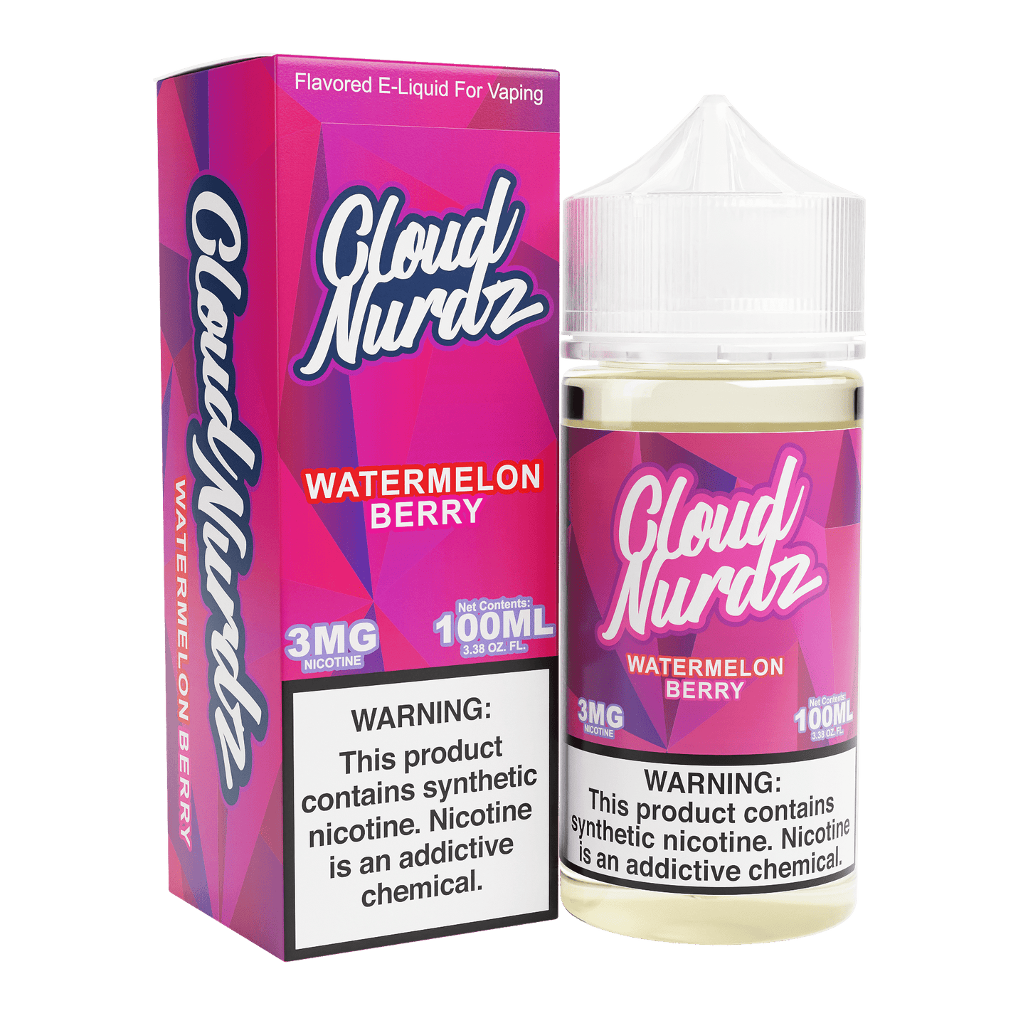 Cloud Nurdz Synthetic - Watermelon Berry 100mL