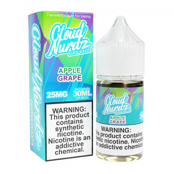 Cloud Nurdz Synthetic Salt - Grape Apple ICED 30mL