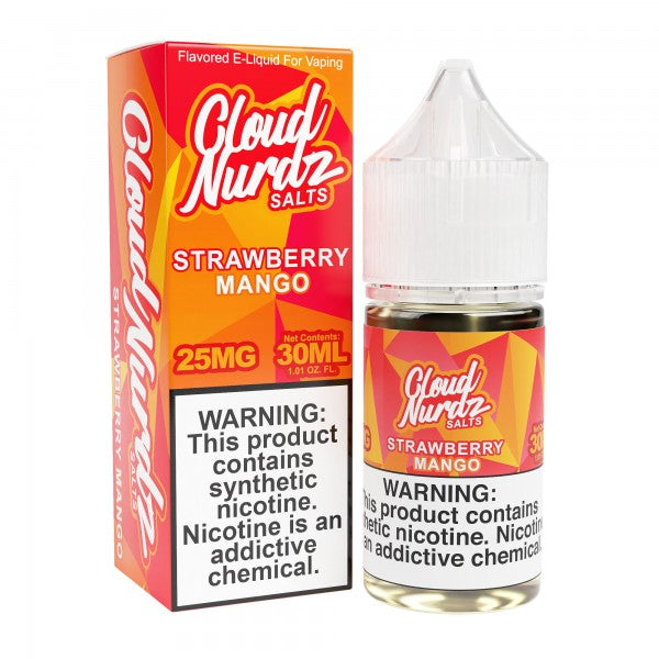 Cloud Nurdz Synthetic Salt - Strawberry Mango 30mL