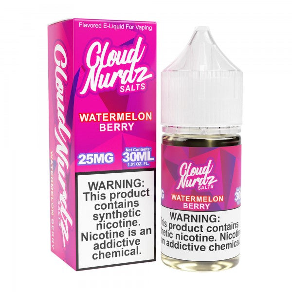 Cloud Nurdz Synthetic Salt - Watermelon Berry 30mL