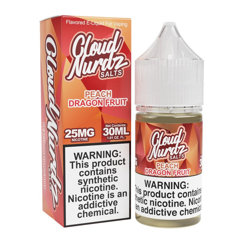 Cloud Nurdz Synthetic Salt - Peach Dragon Fruit 30mL