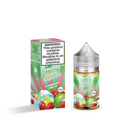 Frozen Fruit MONSTER Synthetic Salt - Strawberry Lime Ice 30mL