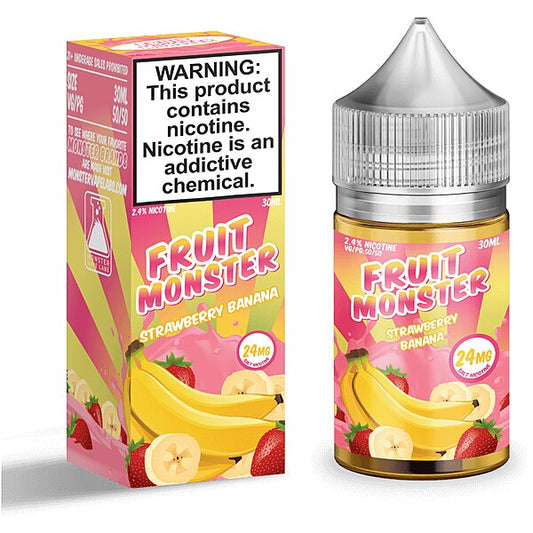 Fruit MONSTER Synthetic Salt - Strawberry Banana 30mL