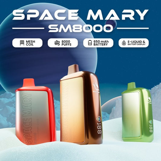 Space Mary SM8000 Disposable 5%