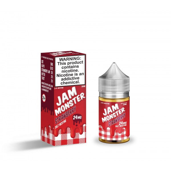 Jam MONSTER Synthetic Salt - Strawberry Jam 30mL