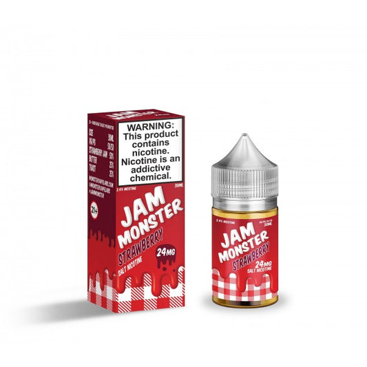 Jam MONSTER Synthetic Salt - Strawberry Jam 30mL