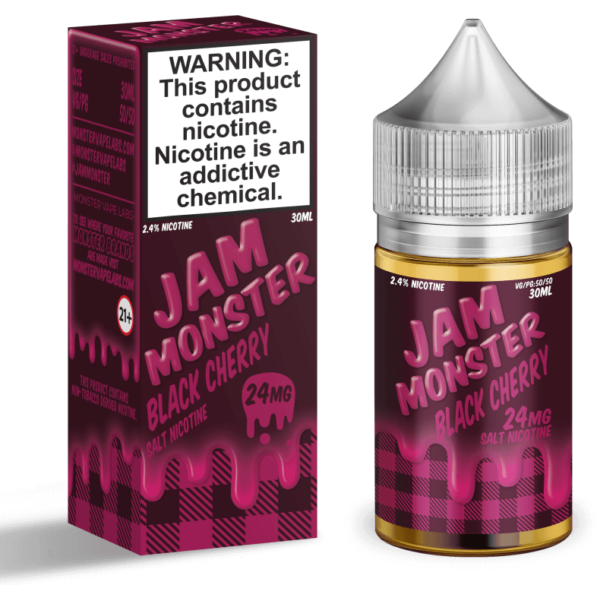 Jam MONSTER Synthetic Salt - Black Cherry 30mL