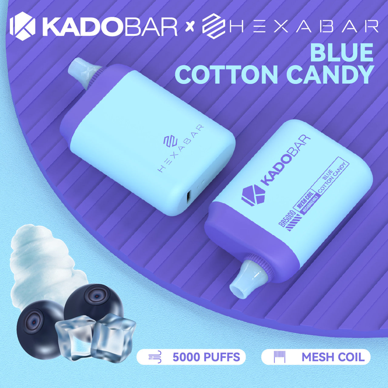 KADO HEXA 5000Puff 5%