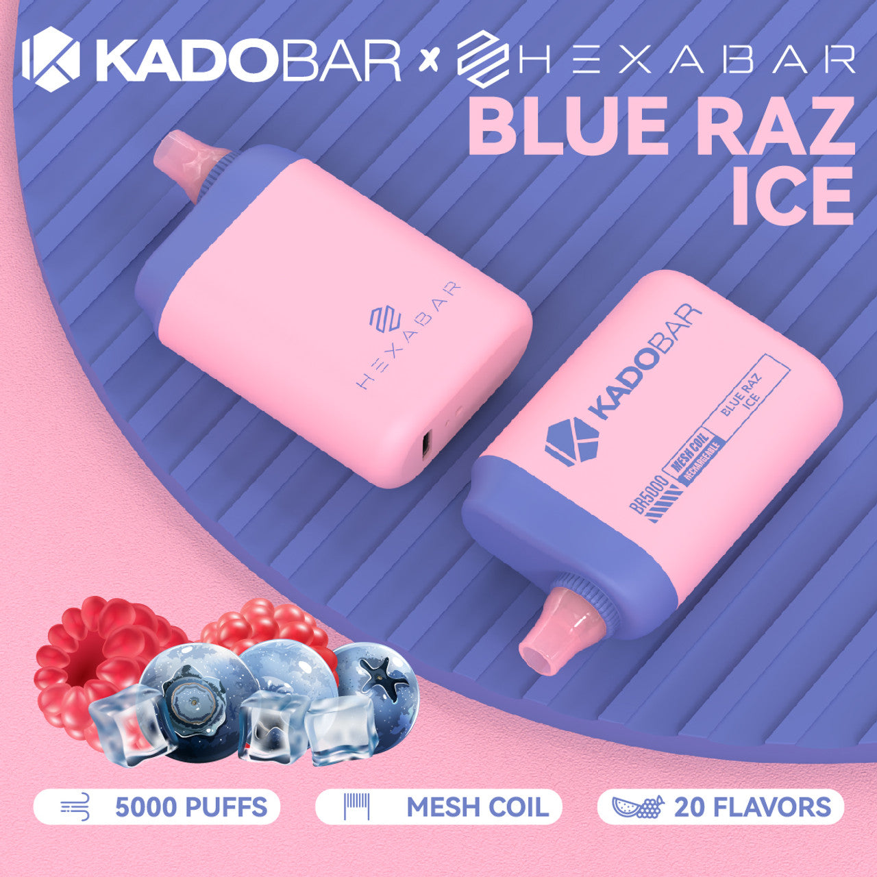 KADO HEXA 5000Puff 5%