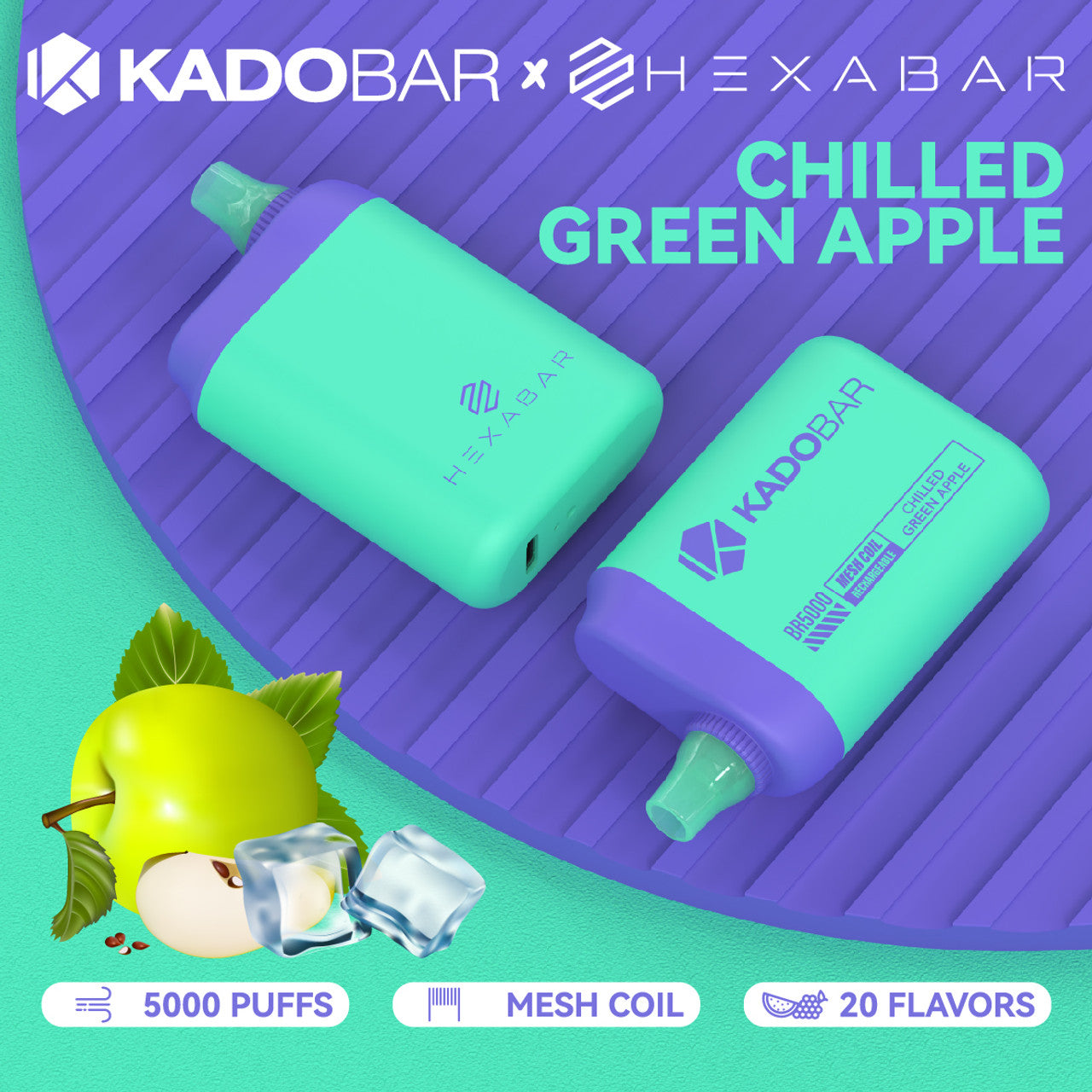 KADO HEXA 5000Puff 5%