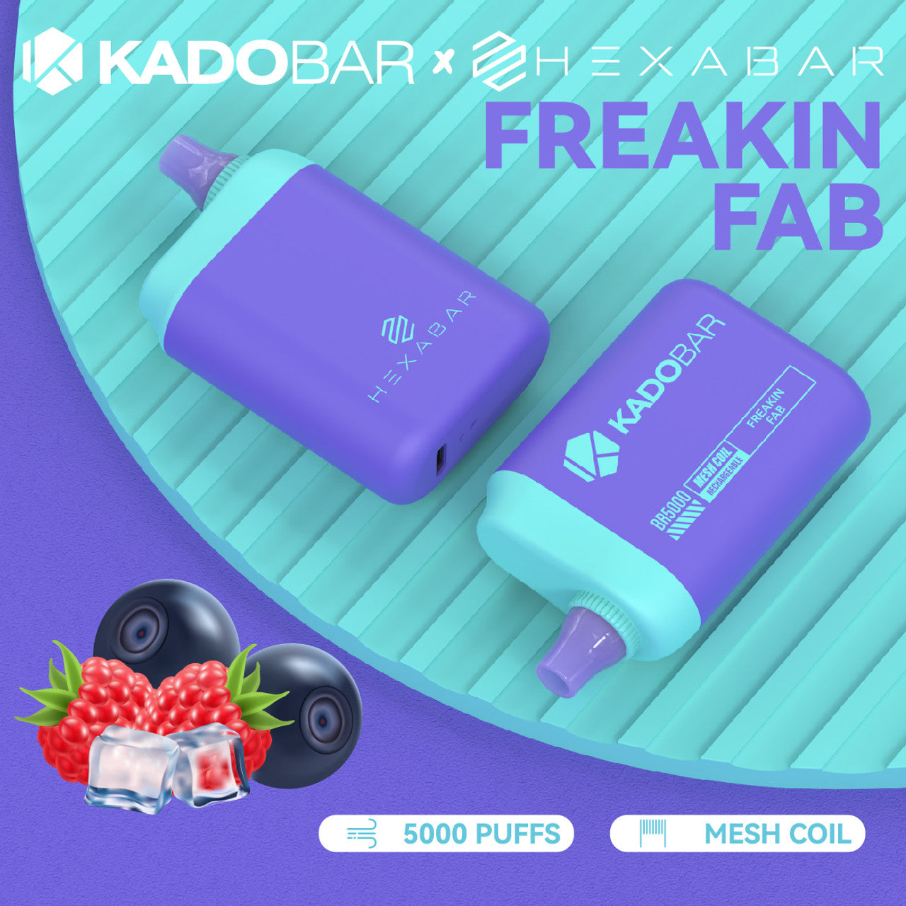 KADO HEXA 5000Puff 5%