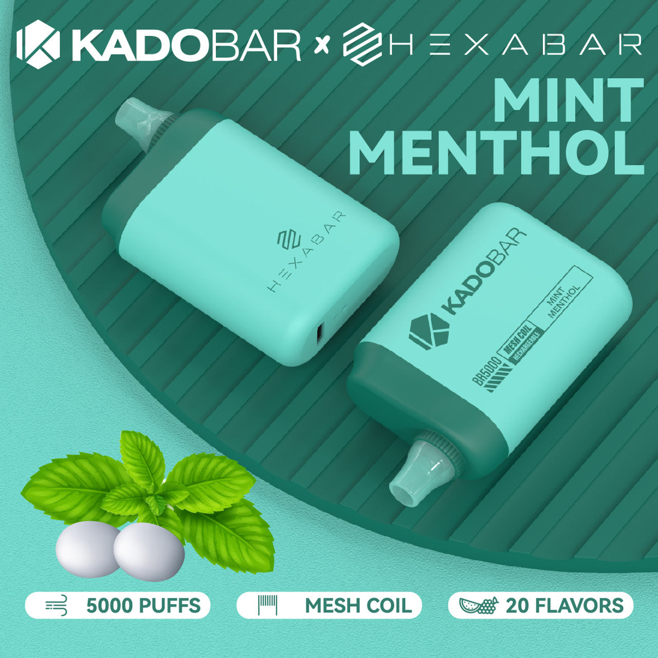 KADO HEXA 5000Puff 5%