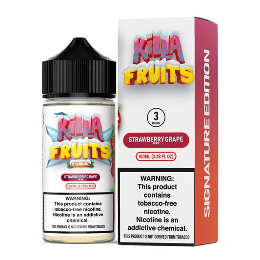 Killa Fruits Synthetic - Strawberry Grape on Ice 100mL