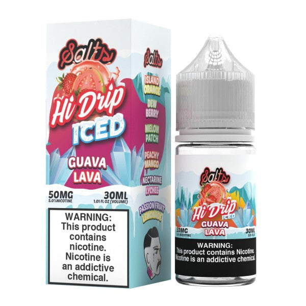 Hi-Drip Salt - Guava Lava Iced 30mL