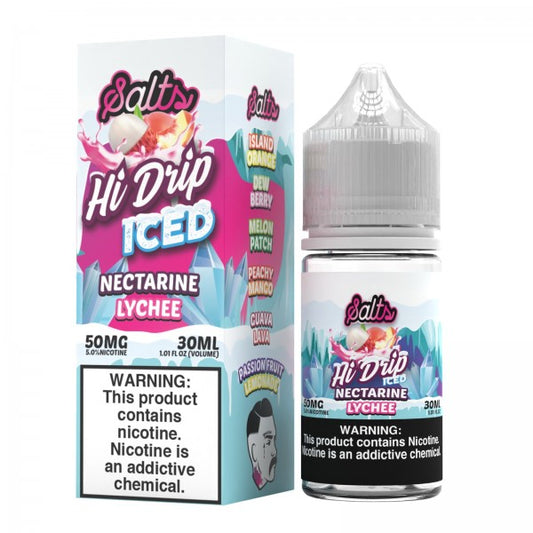 Hi-Drip Salt - Nectarine Lychee ICED 30mL