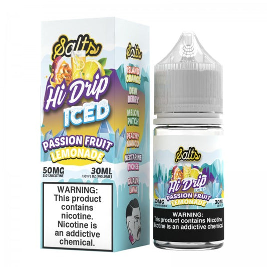 Hi-Drip Salt - Passion Fruit Lemonade Iced 30mL