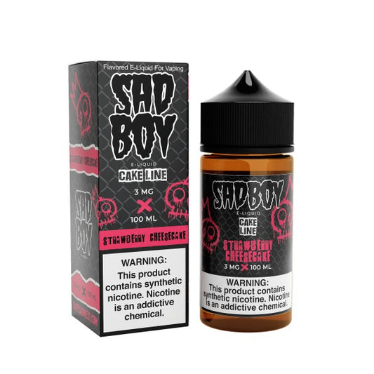 Sadboy Synthetic - Strawberry Cheesecake 100mL