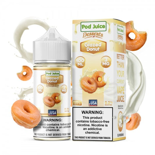 Pod Juice Synthetic - Glazed Donut 100mL