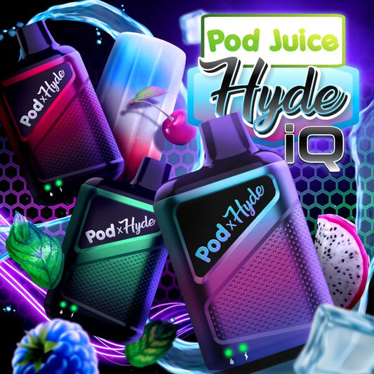 Pod Juice X Hyde IQ RECHARGE 5000 Puffs