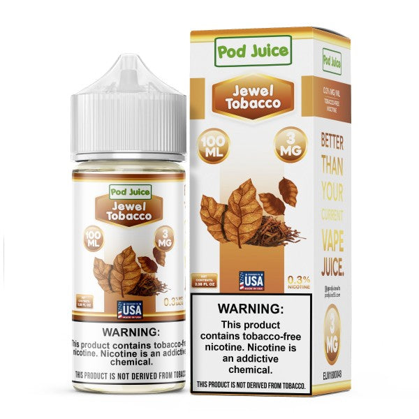 Pod Juice Synthetic - Jewel Tobacco 100mL