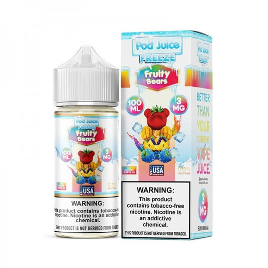 Pod Juice Synthetic - Fruity Bears Freeze 100mL