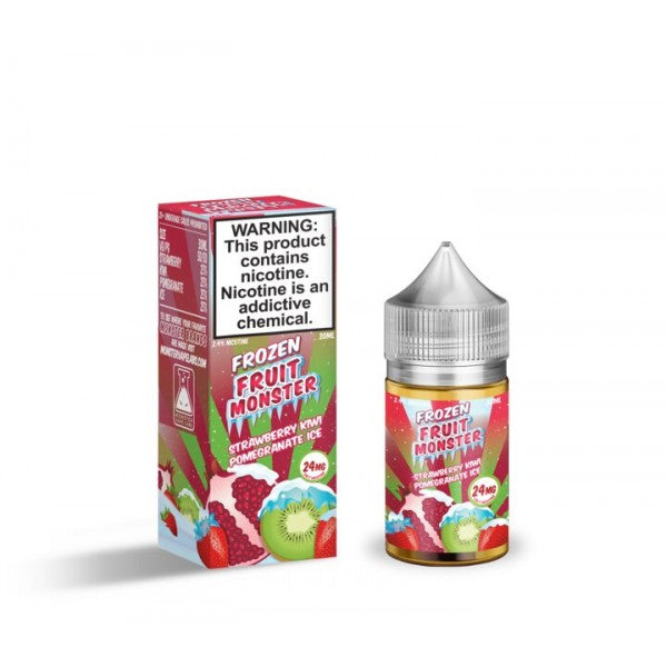 Frozen Fruit MONSTER Synthetic Salt - Strawberry Kiwi Pomegranate ICE 30mL