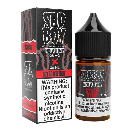 Sadboy Synthetic Salt - Nola Strawberry 30mL