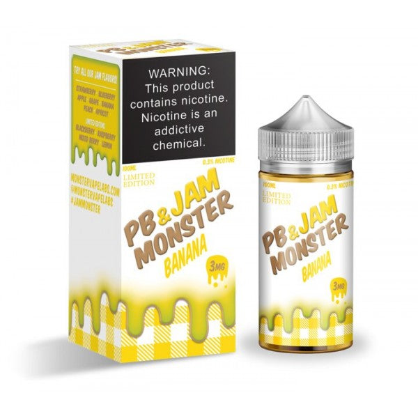 Jam MONSTER Synthetic - PB & Jam Banana 100mL