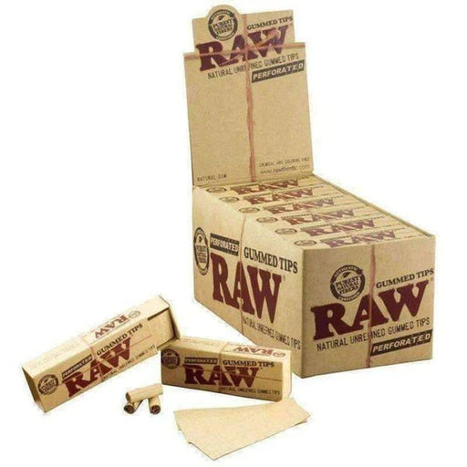 RAW Perforated Gummed Tips 24 Packs